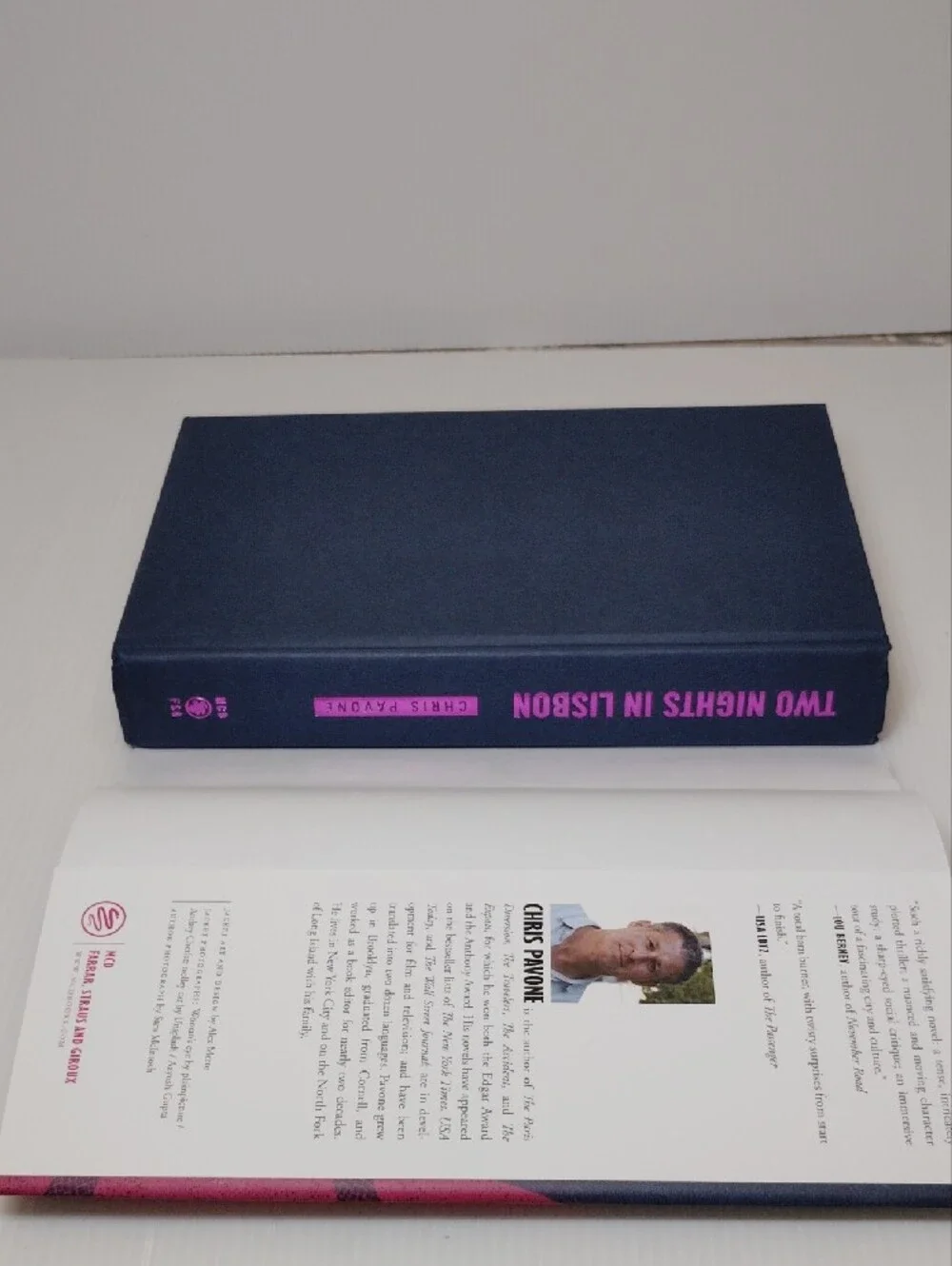 Two Nights in Lisbon by Chris Pavone - Hardcover *First Edition*